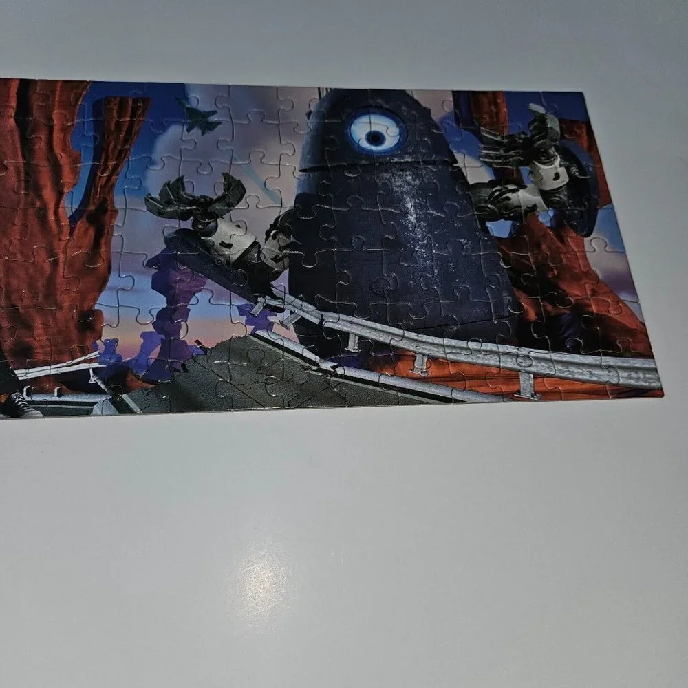 Monsters vs Aliens Panoramas Jr Jigsaw Puzzle 150 Pieces Panoramic READ AS IS
